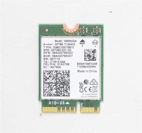 img 2 attached to 🔌 Siren WiFi Card 9560AC, 9560NGW, AC 9560, M.2 2230, 2X2 Ac+Bt, Gigabit, No Vpro NGFF Key E (M2:CNVio) Wireless-Network Card