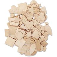 1000 piece assortment of creativity street natural wood shapes for unlimited creative potential logo