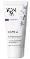 🌿 крем yon-ka creme 28 для лица: увлажняющий увлажняющий крем для сухой кожи, обогащенный витаминами и растениями, без парабенов - 50 мл роскошное не жирное средство. логотип