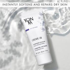 img 1 attached to 🌿 Крем Yon-Ka Creme 28 для лица: увлажняющий увлажняющий крем для сухой кожи, обогащенный витаминами и растениями, без парабенов - 50 мл роскошное не жирное средство.