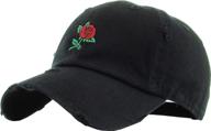 🧢 adjustable baseball cap - good vibes vacation dad hat for men, women, and rose pineapple enthusiasts logo