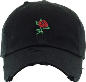 img 3 attached to 🧢 Adjustable Baseball Cap - Good Vibes Vacation Dad Hat for Men, Women, and Rose Pineapple enthusiasts