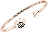 justice bracelet for 🎓 graduation: attorney girls' jewelry for cenwa logo