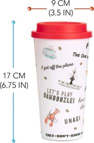 img 1 attached to Stylish Paladone Friends Central Perk Coffee Cup Travel Mug for On-the-Go Sips