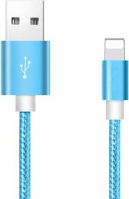 img 3 attached to 🔌 4-Pack 10ft кабели зарядки для iPhone (10/6/6/3 фута) MFI сертифицированы, быстрая зарядка и передача данных, совместимы с iPhone 12 Mini/11 Pro Max/XS XR X/8/7/6S Plus/SE/5S/5C/5, iPad, AirPods Pro.