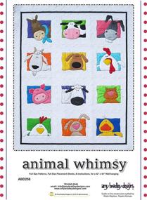 img 3 attached to 🦁 Discover the Beauty of Amy Bradley Designs: ABD258 Animal Whimsy Quilt Pattern!