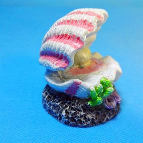 img 2 attached to 🐠 Tfwadmx Aquarium Bubbler Decorations: Oxygen Pump Resin Crafts for Fish Tank, 2 Pack Hiding Cave Air Bubbler Stone Ornament