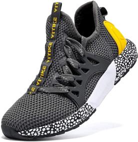 img 4 attached to VITUOFLY Sneakers Training Lightweight Athletic Girls' Shoes: Stay Active in Style!