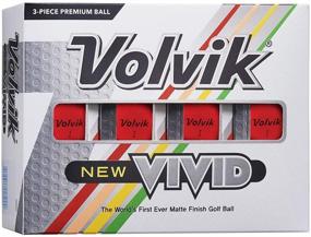 img 3 attached to 🏌️ Volvik 2020 Vivid Golf Balls: 3-Piece Set with Matte Finish for Enhanced Performance