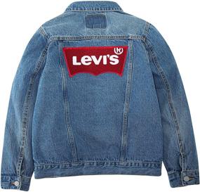 img 1 attached to Levi's Vintage Boys' Clothing: 👦 Hooded Trucker Jacket for Jackets & Coats