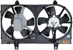 img 2 attached to 🔧 TYC 620360 Replacement Radiator/Condenser Cooling Fan Assembly: Perfect Fit for Nissan Vehicles