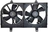 🔧 tyc 620360 replacement radiator/condenser cooling fan assembly: perfect fit for nissan vehicles logo