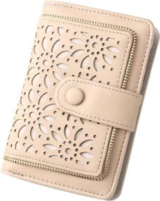 img 4 attached to Blocking Vintage Organizer Wallet Ladies Women's Handbags & Wallets for Wallets