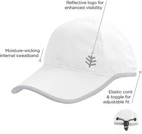 img 2 attached to 🧢 Coolibar UPF 50+ Kids' Lenny Sport Cap - Maximum Sun Protection for Active Kids