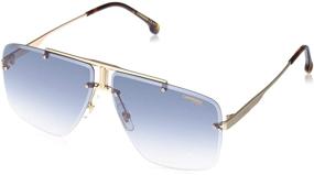 img 4 attached to 😎 Carrera Sunglasses with Yellow Gradient Lens - Size 64-11-145