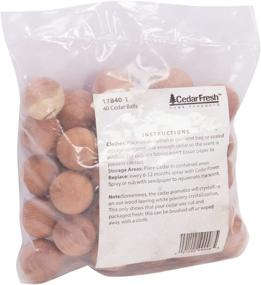 img 3 attached to 🌲 CedarFresh 17840-1 Red Cedar Wood Balls: Ultimate Closets Freshener and Protector, 40-Pack