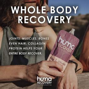 img 1 attached to 🥤 Huma Recovery Protein Smoothie: 12 Pouches, Collagen + Whey Post Workout Drink with Real Fruit