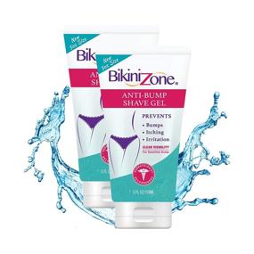 img 4 attached to 👙 Bikini Zone Anti-Bumps Shaving Gel - 5 Fluid Ounces (Pack of 2)