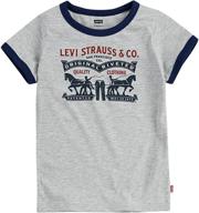 classic graphic t-shirt for girls by levi's: a timeless fashion statement logo