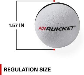 img 2 attached to 🏌️ Rukket Practice Golf Ball Set, Indoor Foam Training Balls for Limited Flight High Visibility Birdie Tools