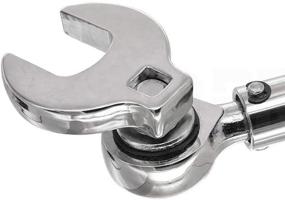 img 2 attached to UREA Drive Crowfoot Wrench Nickel Chrome