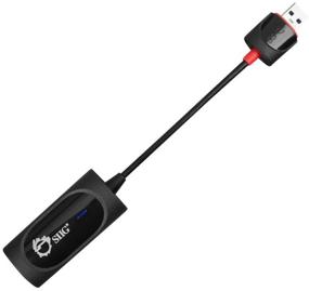 img 4 attached to 🔌 SIIG USB 3.0 Gigabit Ethernet LAN Adapter for Windows & Mac - Black Gen 2 (JU-NE0611-S2)