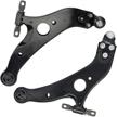 brtec front lower control arms with ball joint &amp logo