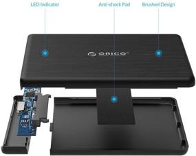 img 2 attached to 📁 ORICO USB3.0 to SATA III 2.5" External HDD Enclosure - Tool Free, UASP Supported