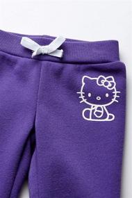 img 1 attached to 🐱 Hello Kitty Infant Girls Sweatsuit: 2-Piece Sweatshirt and Pant Active Set