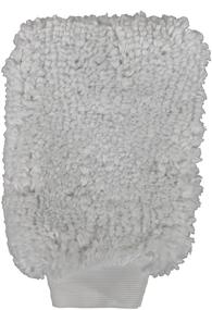 img 3 attached to 🧤 Premium Split Chenille Microfiber Car Wash Mitt by Detailer's Preference - White