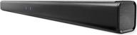 🔊 32-inch soundbar with three equalizer modes: wired & wireless bluetooth 5.0, optical/aux/rca, wall mountable, remote control logo