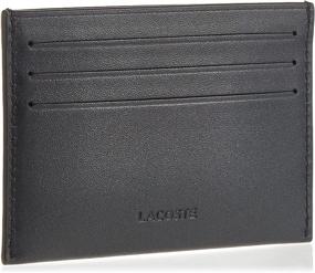 img 3 attached to 💳 Lacoste Men's Black Credit Card Holder