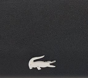 img 2 attached to 💳 Lacoste Men's Black Credit Card Holder