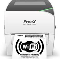 🚀 revolutionize shipping efficiency with freex wifi superroll labelwriter! logo
