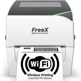 img 4 attached to 🚀 Revolutionize Shipping Efficiency with FreeX WiFi SuperRoll Labelwriter!