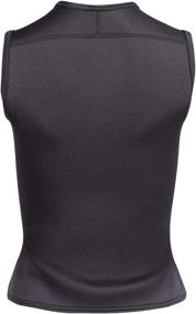 img 1 attached to 🌊 Neo Sport Men’s and Women’s Front Zipper Wetsuit Vest - 2.5mm Neoprene - Maximum UV Protection