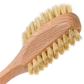img 2 attached to 🧼 Redecker Nail Brush: All-Natural Pig Bristles, Oiled Beechwood Handle, 6.75 Inches