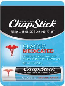 img 4 attached to 💋 ChapStick Classic Medicated Lip Balm: 6-Pack for Healthy, Hydrated Lips!