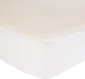 img 3 attached to 🛏️ King Size Amazon Basics Conscious Series Cool-Touch Rayon Bamboo Mattress Protector