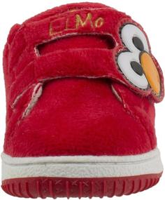 img 1 attached to 👟 Эластичные регулируемые кроссовки для мальчиков Sesame Street: удобная и стильная обувь