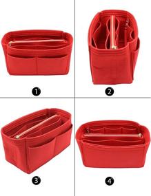 img 2 attached to A Perfect Fit: LEXSION Handbag Organizer HandlesHolder for Women's Accessories - Organize with Ease!