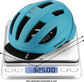 img 3 attached to MONATA Helmet Bicycle Cycling Commuter