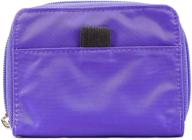 💼 efficient, sleek and secure: big skinny women's zippered wallet - perfect for handbags & wallets logo