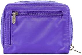 img 3 attached to 💼 Efficient, Sleek and Secure: Big Skinny Women's Zippered Wallet - Perfect for Handbags & Wallets