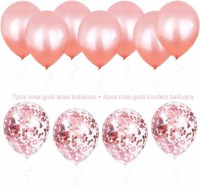 img 1 attached to Rose Gold Bridal Shower Balloons Bachelorette Party Decorations Set, Wifey for Lifey Foil Letter Balloons Banner, Diamond Ring Foil Balloon, Bride Balloon Rose Gold, Engagement Party Décor - Bride Gift