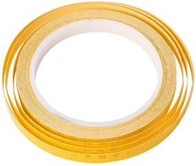 img 2 attached to Enhance Car Safety with ATMOMO Yellow Reflective Tape Strip Sticker: 1CMx8M DIY Film Roll for Cars, Trucks, and Bicycles