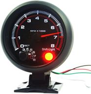 ncelec universal backlit tachometer gasoline logo