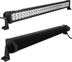 img 3 attached to 🚗 Northpole Light 32" 180W Waterproof LED Light Bar - Off-road, Truck, ATV, SUV, Car - Spot Flood Combo, LED Fog Lights with Mounting Bracket