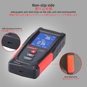 img 1 attached to 🔌 Advanced EMF Meter Dosimeter with Digital Color Screen for Home EMF Detection and Ghost Hunting, featuring Temperature and Sound-Light Alarm (Not for RF Strength Value Detection)