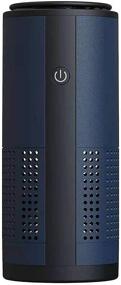 img 3 attached to 🚗 Portable Mini Air Purifier - Blue: USB Charge, HEPA Filter, for Car, Bedroom, Desk Top & Travel